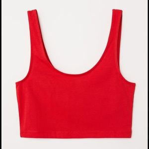 H&M Cropped Tank Too